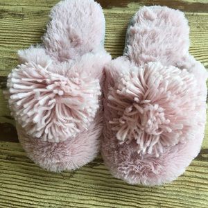 Kenzie faux fur house slippers